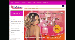 Desktop Screenshot of fabulousfrontlacewigs.com